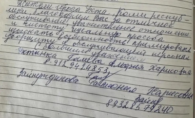 Зайнутдинова Р.Х.